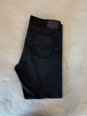 Levi's Black Straight-Leg Men's Jeans